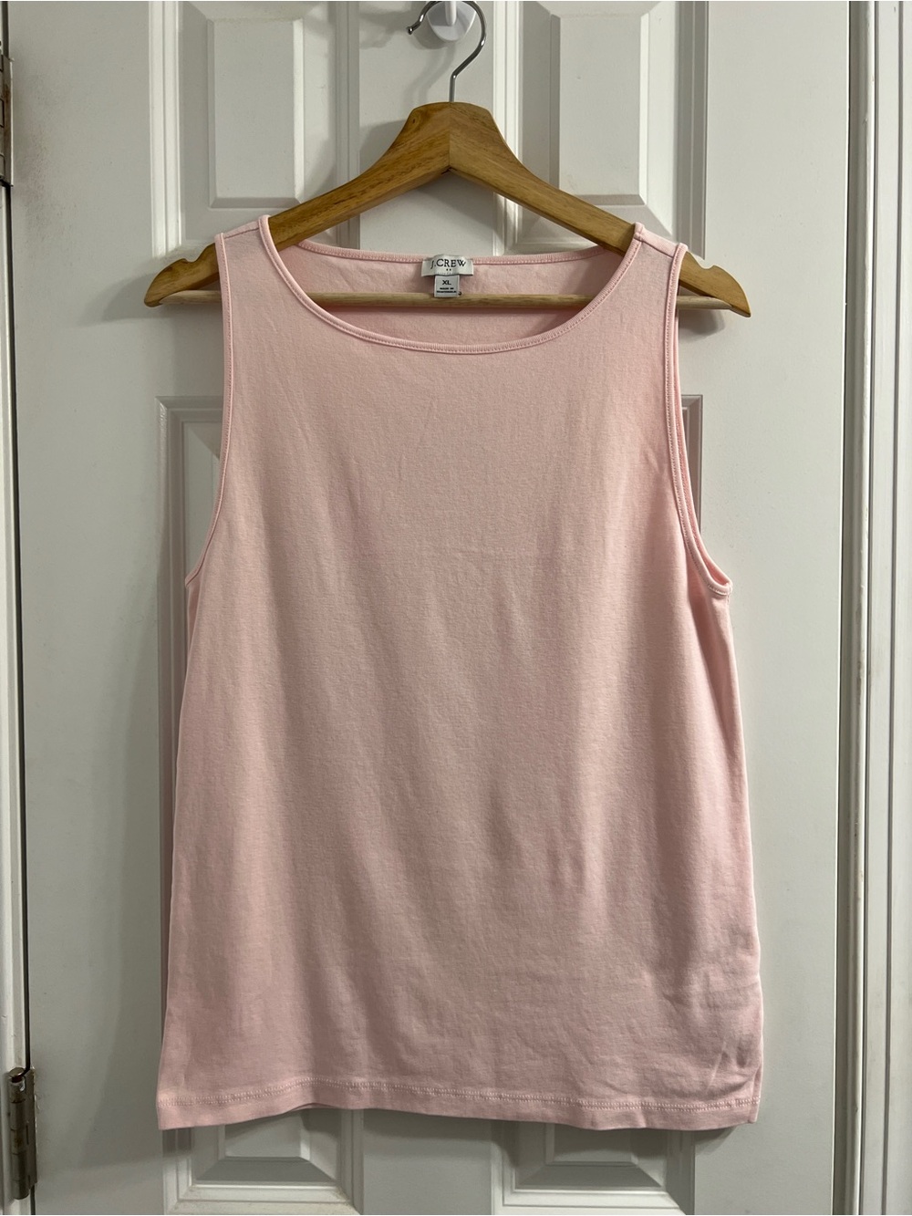 J. Crew Soft Blush Pink Basic Tank -XL